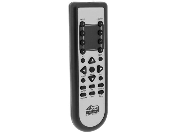 InLine 57830I, HDMI, Sort, 1920 x 1080 piksler, 2,75 kg, 437 x 205 x 43 mm, 110 mm