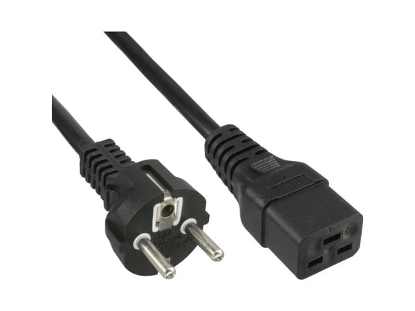 InLine 4043718232642, 5 m, CEE7/7, IEC C19, 250 V, 16 A