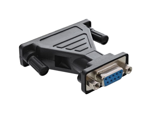 InLine 33308L, DB-9, 1,8 m, Musta