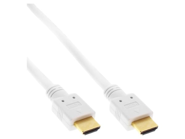 InLine 17507W, 7,5 m, HDMI Typ A (standard), HDMI Typ A (standard), 3D kompatibilitet, Vit
