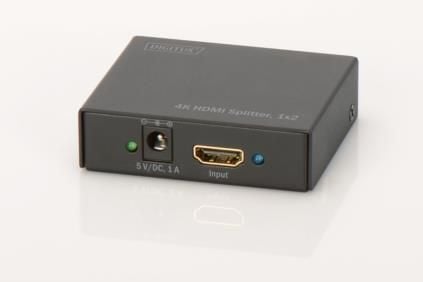 DIGITUS DS-46304 - Video/lyd-splitter - 2 x HDMI - stasjonær
