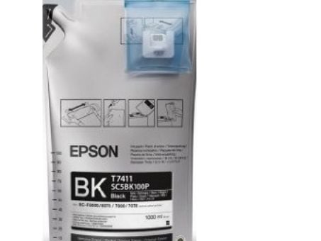 Epson UltraChrome DS Black T741100 (1Lx6packs), Väriainepohjainen muste, 1 kpl, Monipakkaus