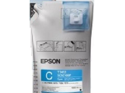 Epson UltraChrome DS Cyan T741200 (1Lx6packs), Syaani, 1 kpl, Monipakkaus