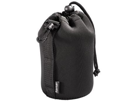 Hama size L, 130 - Pung for linser - neopren - svart