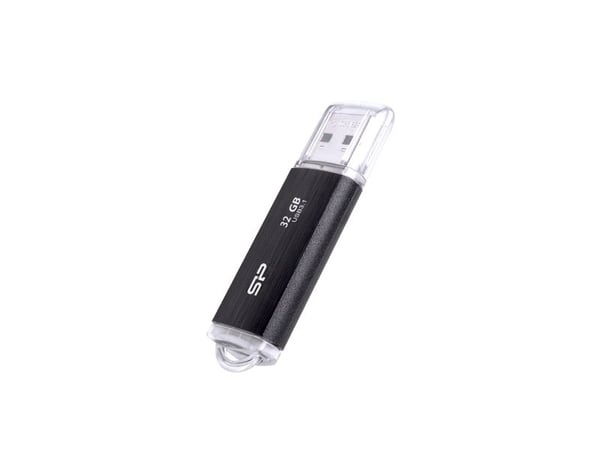SILICON POWER Blaze B02 - USB-flashstasjon - 32 GB - USB 3.0 / USB-C - svart