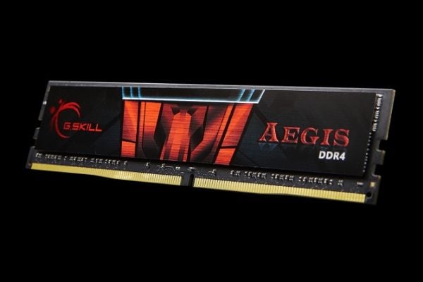 G.Skill AEGIS - DDR4 - modul - 4 GB - DIMM 288-pin - 2133 MHz / PC4-17000 - CL15 - 1.2 V - ikke-bufret - ikke-ECC