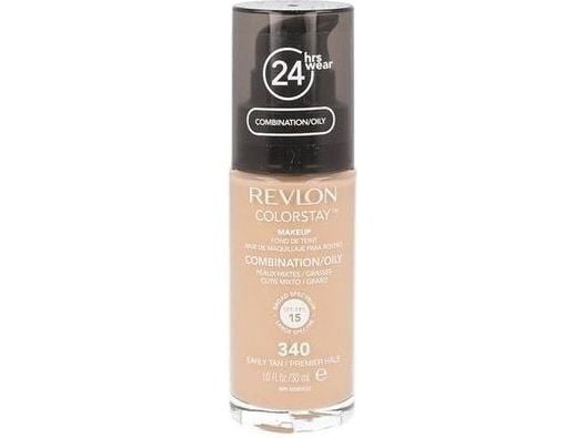 Revlon ColorStay, Pumpflaska, Vätska, Beige, Early Tan, Ljus, Blandhy, Fet hud