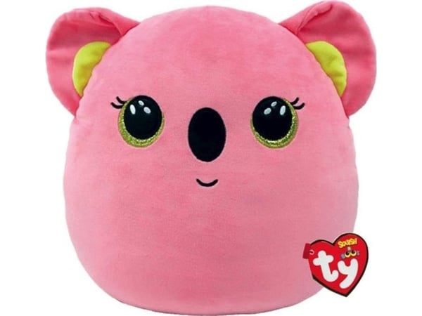 Squish-a-Boos POPPY kosebamse/koalamaskot, rosa, 30 cm, 39313