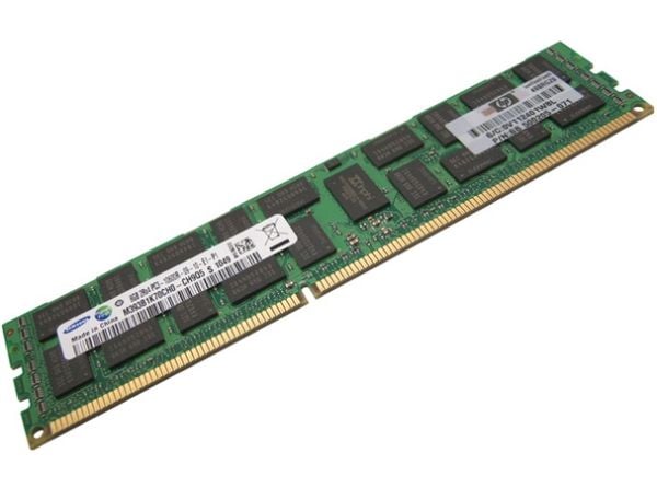 HP HP RAM-minnesett, DDR3 8GB 1333MHz, 1x8GB, PC3-10600, CL9, ECC - 500205-071 - Refabrikert, for server