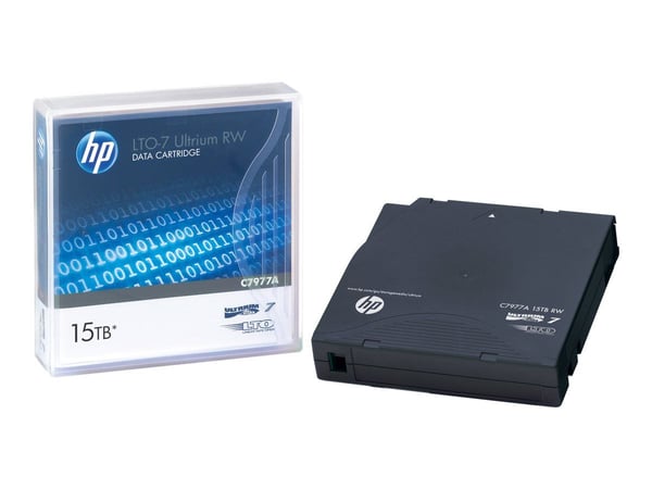 HPE Ultrium RW Data Cartridge - LTO Ultrium 7 - 6 TB / 15 TB - skiferblå