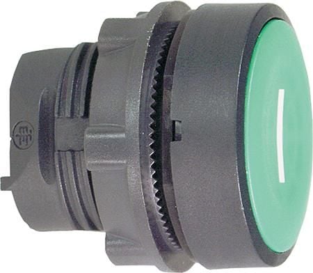 Schneider Electric ZB5AA331, Painikekytkin, Langallinen, Muovi, Vihreä, IP66, IP67, BV CSA DNV GL LROS (Lloyds register of shipping) RINA UL listed
