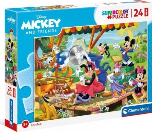 Clementoni Clementoni Puzzle 24el Maxi Floor Mickey and Friends 24218