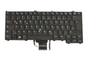 Dell - Tangentbord - bakgrundsbelyst - tysk