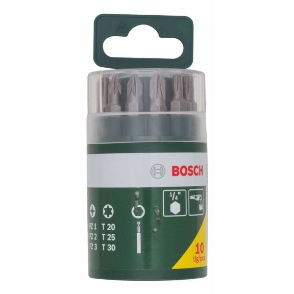 Bosch bitskaft PH/PZ/TORX 10 delar