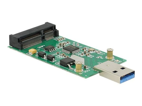 DeLOCK 62681, USB A-tyyppi, mSATA, 5 Gbit/s, Windows 10 Education, Windows 10 Education x64, Windows 10 Enterprise, Windows 10 Enterprise x64,..., ...