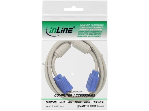 InLine 17718, 5 m, Beige, Gull, 495 g, 2500 cm³, 200 mm