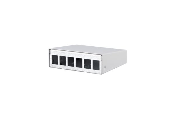 METZ CONNECT 130861-0602KE, Seinäkiinnitys, Valkoinen, Alumiini, Terästä, Sinkki, 125 mm, 110 mm, 43,6 mm