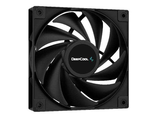 DeepCool AG400, Ilmanjäähdytin, 12 cm, 31,6 dB, 75,89 cfm, Alumiini, Musta
