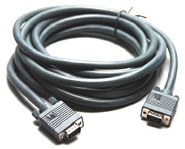 Kramer C-GM/GM Series C-GM/GM-75 - VGA-kabel - HD-15 (VGA) (hann) til HD-15 (VGA) (hann) - 22.9 m - formstøpt, flertrådet, tommelskruer - mørk grå