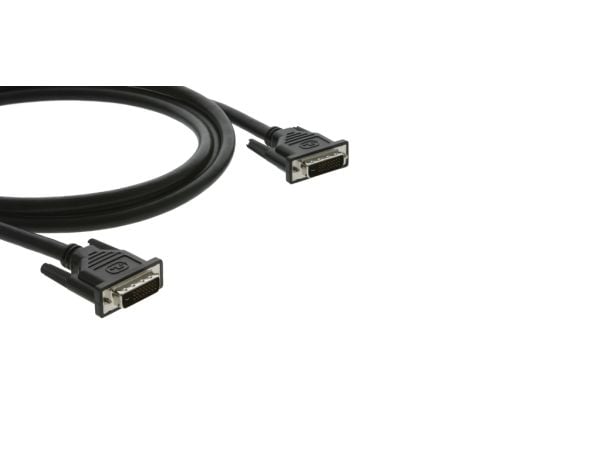 Kramer C-DM/DM Series C-DM/DM-6 - DVI-kaapeli - dual link - DVI-D (uros) - DVI-D (uros) - 1,8 m - muotoiltu