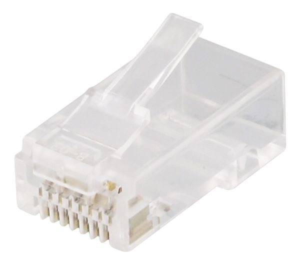 Deltaco MD-21, RJ-45, Läpinäkyvä, Cat6a, 20 kpl