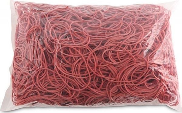 Office Products Protections Office Products, Medical 60Mm, 1.5X1.5Mm, 60% Rubber, 1000G, Heat, Red