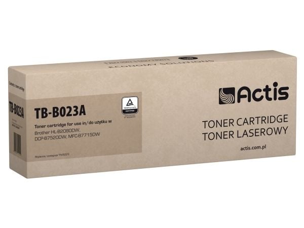 Actis Toner TB-B023A replacement Brother TN-B023 Standard 2000 pages - Kompatibel - Tonereinheit, 2000 sidor, Svart, 1 styck