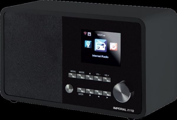 Imperial i110, Internett, Digitalt, 5 W, AAC, MP3, WMA, 7,62 cm, 7,62 cm (3")
