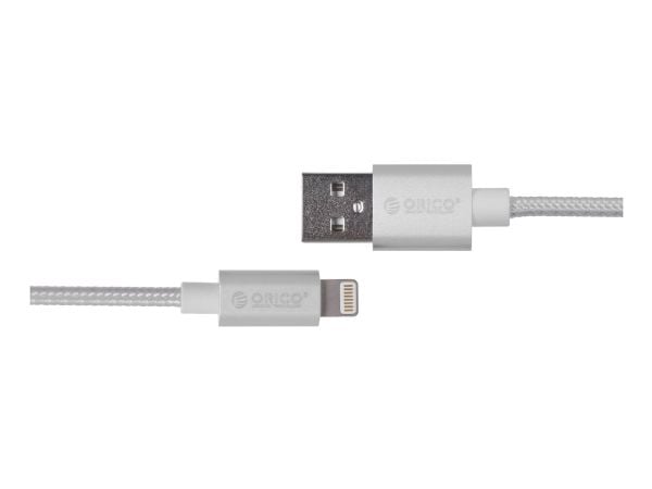 USB-kabel Orico USB-A til Lightning 1 m grå (LTF-10-V1-SV-BP)