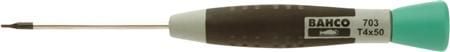 BAHCO Elektroniset ruuvinvääntimet 703-6-50Torx® lovi T6terä 50mm, kahva 87mmkokonaispituus 137mm