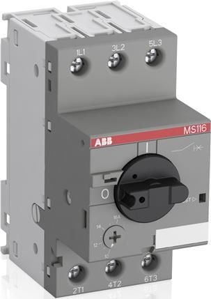 ABB MS116-25, Harmaa, IP20, 1 kpl, UL_E137861 CB CCC cUL DNV GL EAC, 50/60 Hz, 690 V