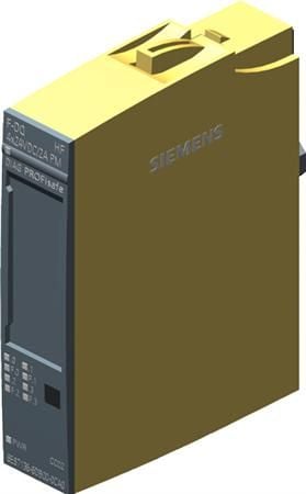 Siemens 6ES71366DB000CA0, Digitalt, Utgang (signal), 4 kanaler, 4 kanaler, 24 V, Grå, Gult