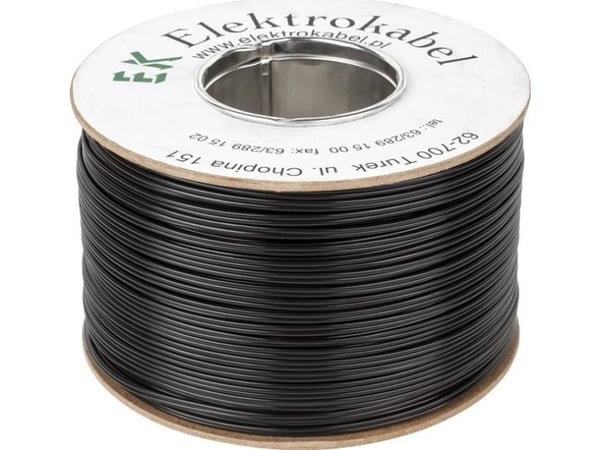 LP kaiutinkaapeli SMYp 2 x 0.22mm musta 300m