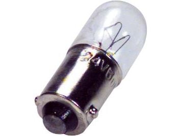 Glødelampe dværglampe 2,4W 240V 10x28mm 0,01A BA9S