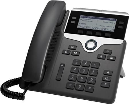 Cisco IP-telefon 7841 - VoIP-telefon - SIP, SRTP - 4 linier