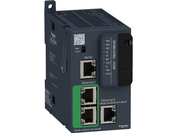 Schneider Electric TM251MESE, IP20, 54 mm, 95 mm, 90 mm, 220 g, 170,6 mm