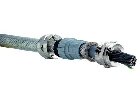 JACOB Forskruning EMC Perfect M12x1,5kabel Ø 3-6 mm IP68, IP69K, ULmessing