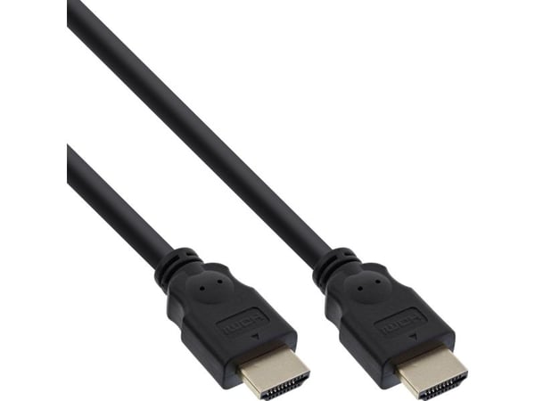 InLine 17601P, 1 m, HDMI Typ A (standard), HDMI Typ A (standard), Svart