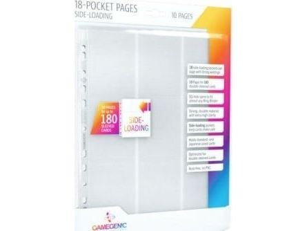 GameGenic Sideload 18-Pocket Pages White (10)