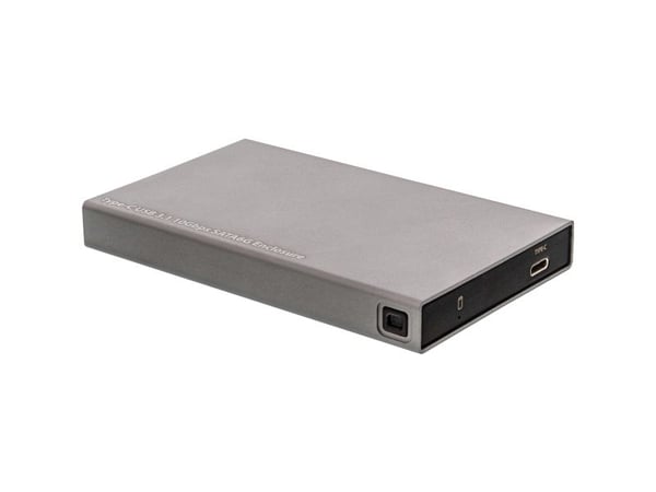InLine 00031A, HDD/SSD-kabinett, 2.5", Serial ATA III, Hot-swap, USB-tilkobling, Svart