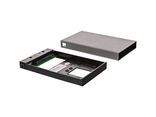 InLine 00031A, HDD/SSD-kabinett, 2.5", Serial ATA III, Hot-swap, USB-tilkobling, Svart