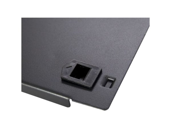 Inter-Tech 88887274, Suojapaneeli, Musta, 3U, 133 mm, 484 mm, 14 mm