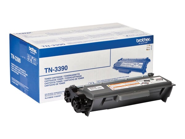 Brother TN-3390TWIN, 12000 sivua, musta, 2 kpl