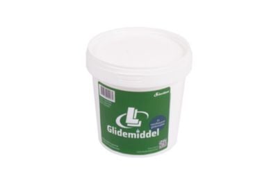L-Glidemiddel 1,0 kg - t/PVC/HT PP plastrør, vandbaseret, godkendt t/drikkevand