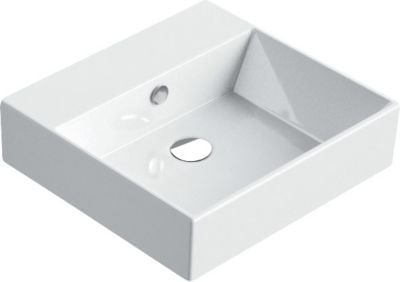 CATALANO PREMIUM50 Vask - 50X47 m hanehul, m overløb, boltmontering, CATAGLAZE