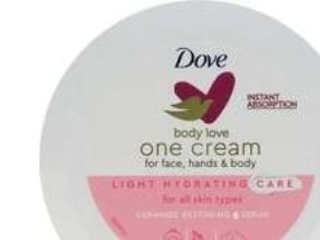 Dove Light Hydrating Cream For Face Body And Hands 250 Ml