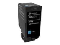 Lexmark 84C2HC0, 16000 sivua, Syaani, 1 kpl