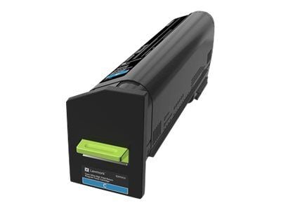 Lexmark - Lång livslängd - cyan - original - tonerkassett LCCP, LRP - för Lexmark CX860de, CX860dte, CX860dtfe