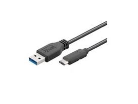 MicroConnect - USB-kaapeli - USB tyyppi A (uros) - USB-C (uros) - USB 3.1 - 1 m