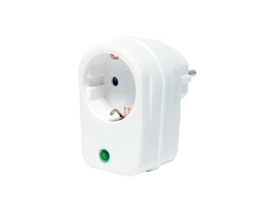 LogiLink PA0078, 230 V, 50 - 60 Hz, 16 A, Hvit, 3500 W, Hankjønn/hunkjønn